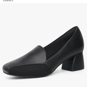 Elegant Black Loafers for Women